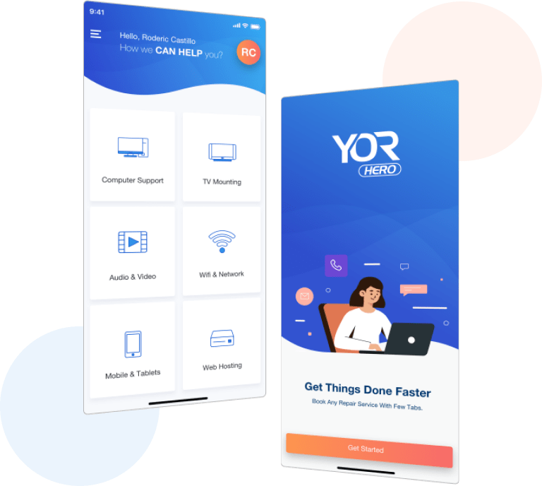 YOR App UI